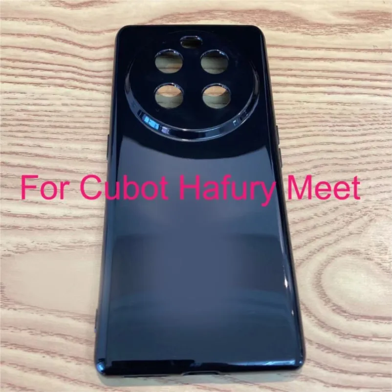 Черная задняя крышка для смартфона блестящая тонкая Противоударная