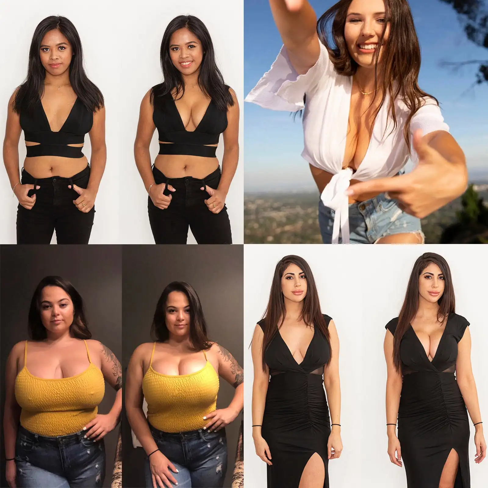 BRA KIT Women's Silicone Slightly Lined Underwire Lift Support Invisible  Nipple Patch Underwear Accessorie Push-Up