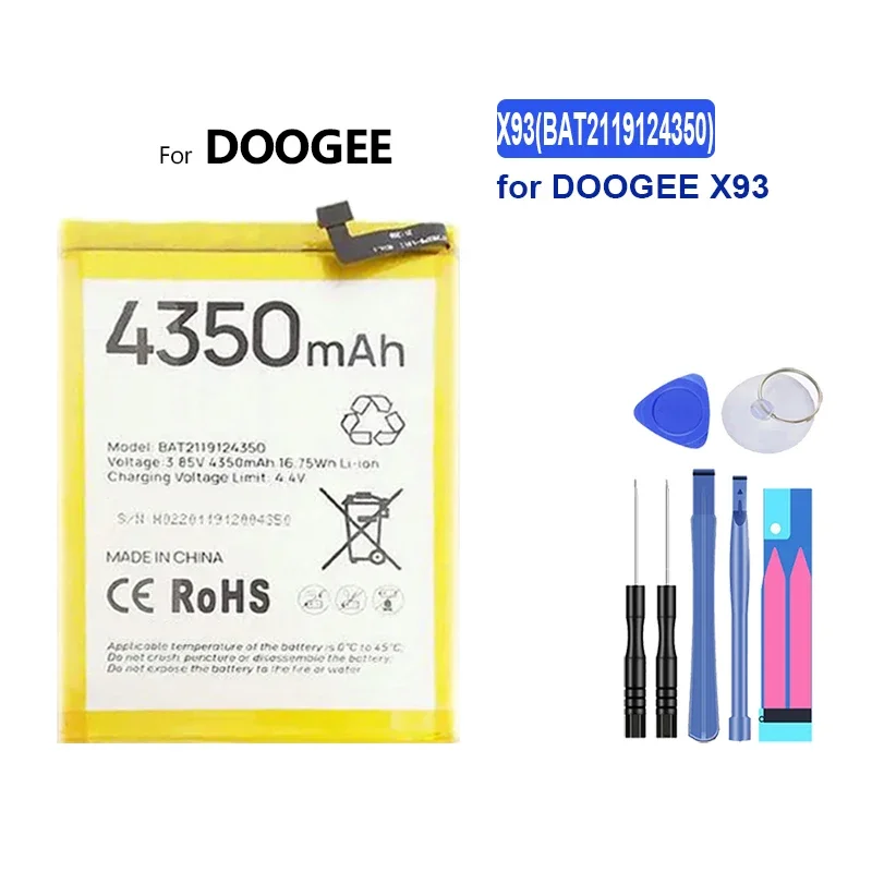Аккумулятор BAT 4350 мАч 2119124350 для DOOGEE X93