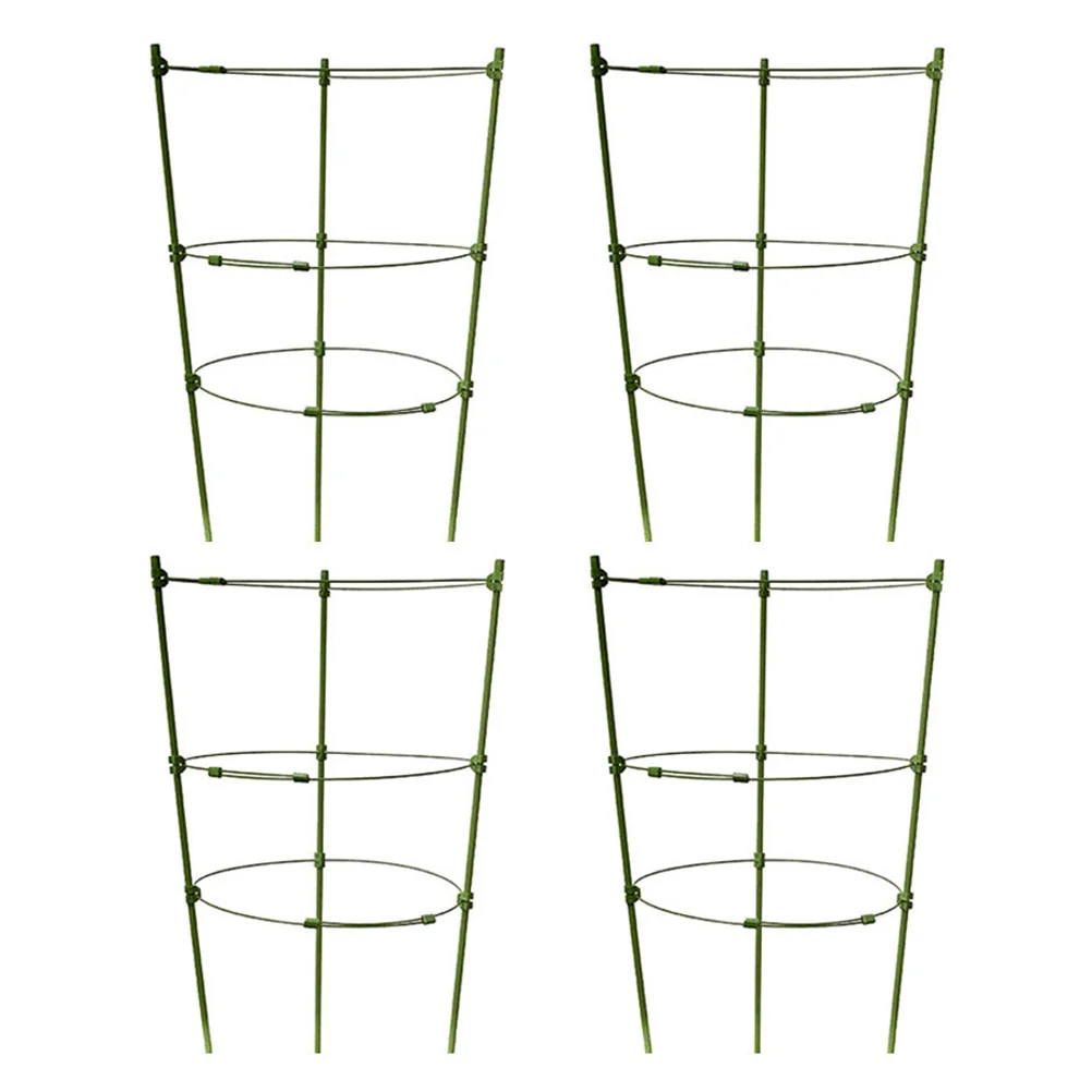 

4pcs Potted Plant Flower Support Racks Plant Climbing Frame Flower Fixing Stand
