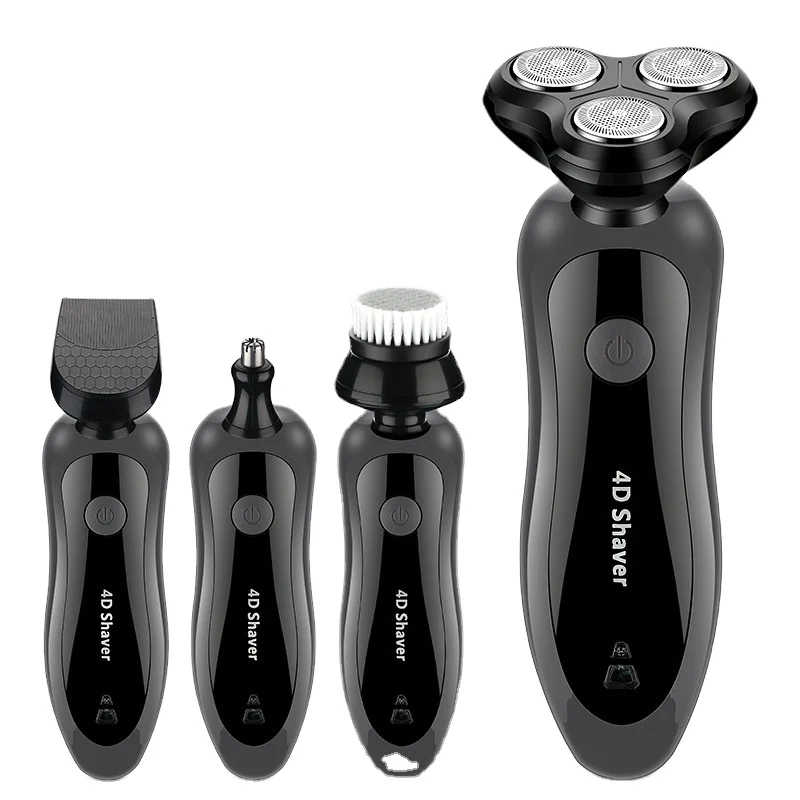 

Shaver Electric Fully Washable USB Portable Male 3 in 1
