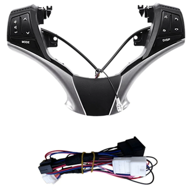 

2 шт., автомобильный переключатель на руль для Toyota Yaris 2013-2016, 84250-0D120