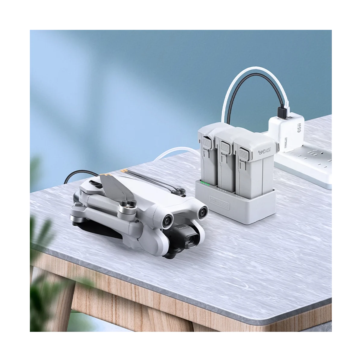 

3-сторонний зарядный концентратор для DJI Mini 3 Pro, зарядка аккумулятора Батлер для DJI Mini 3 PRO, зарядное устройство для аккумулятора, аксессуары для дрона