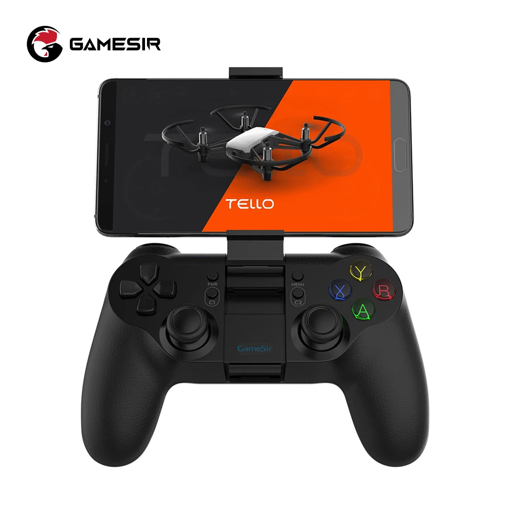 GameSir T1d Bluetooth Controller for DJI Tello Mini Drone Compatible with Apple iPhone and Android Smartphone