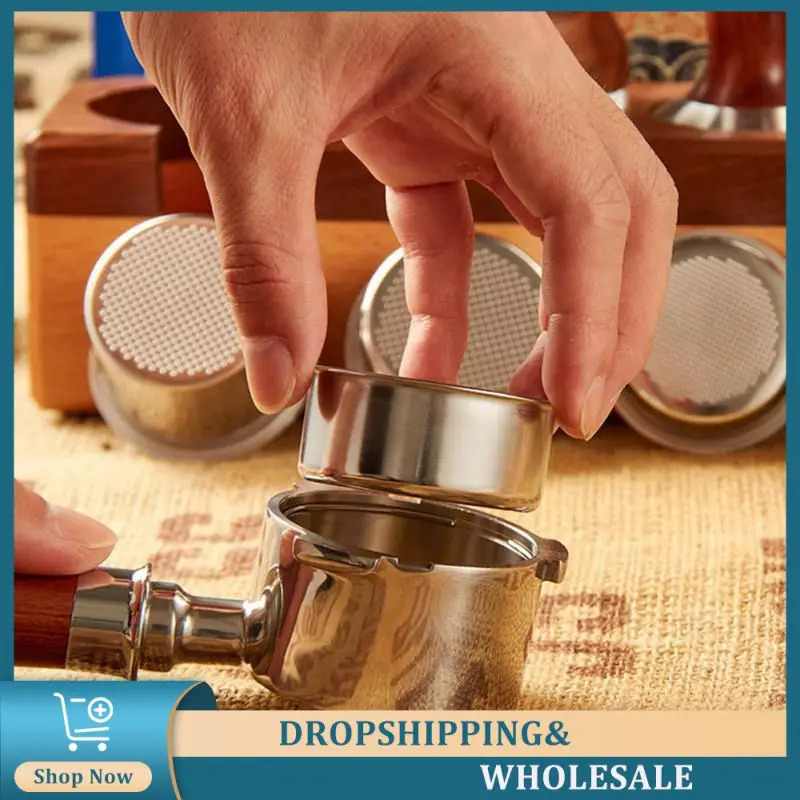 

54 мм корзина с фильтром из нержавеющей стали, Современная чаша для кофейного порошка для дома, кафе, офиса, аксессуары для кофе, оборудование...