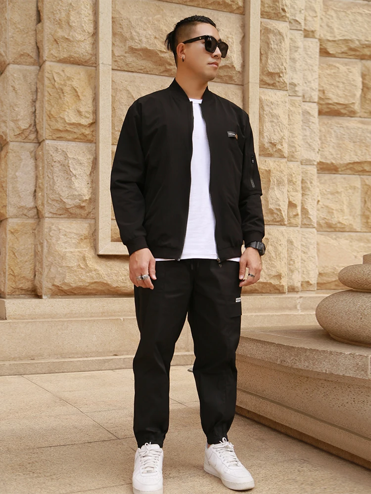 Qixuan модная мужская бейсбольная форма больших размеров повседневная верхняя