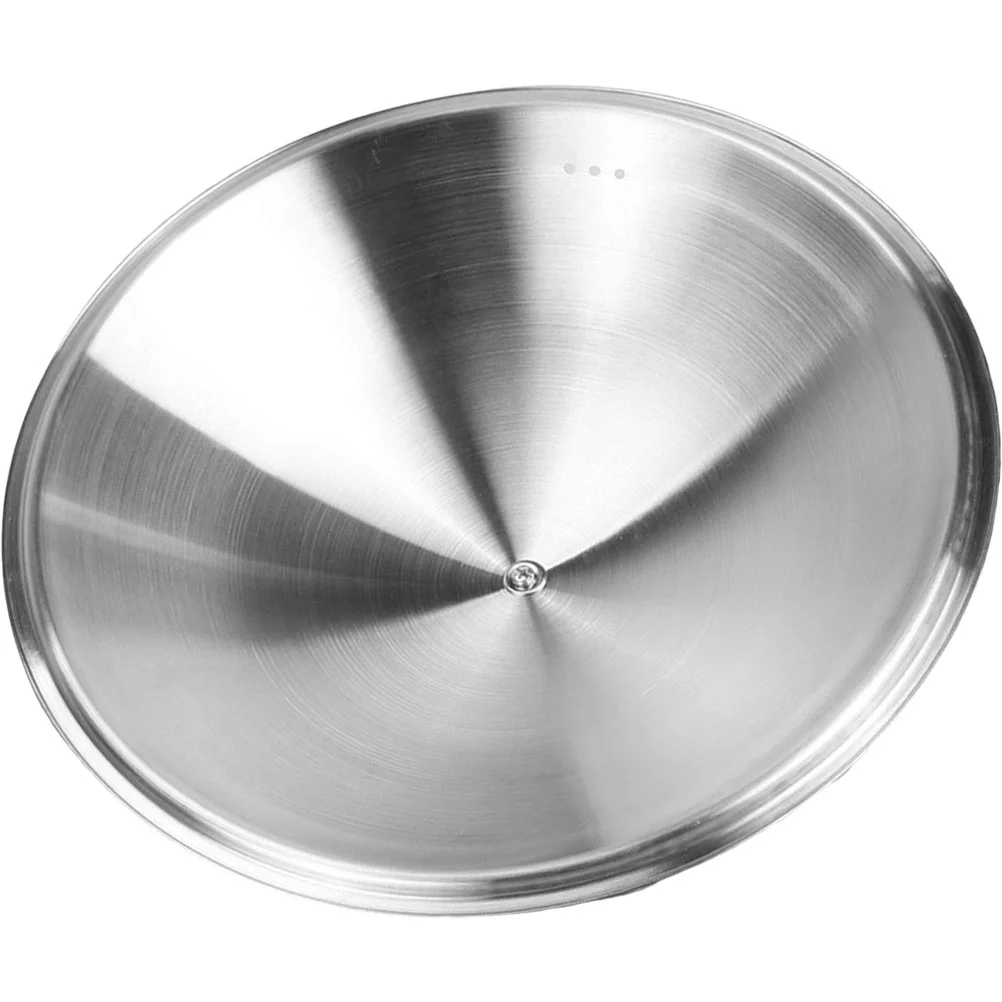 

Lid Pan Cover Pot Metal Lids Universal Dome Replacementstock Frying Cooking Stainless Steel Pots Knobtent Screentool Meat