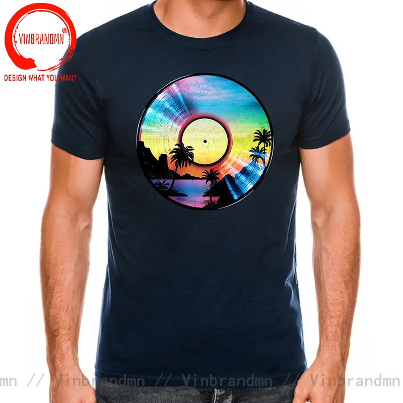 Ретро NOSTALGIC SOUND OF SUMMER футболка мужская винтажная виниловая музыкальная новая