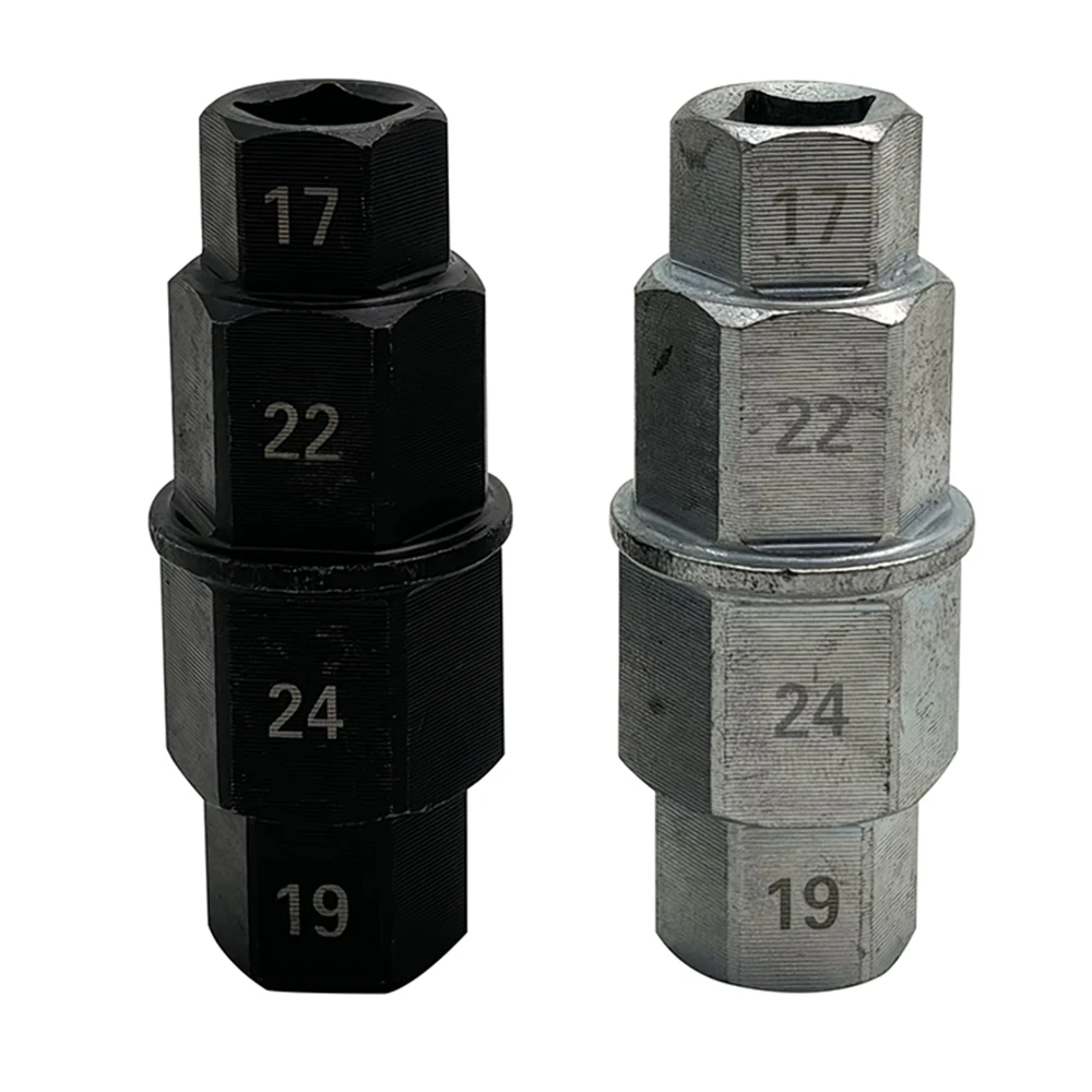 Инструмент для шестигранной оси мотоцикла 17 19 22 24 мм Прочный 3/8 дюйма