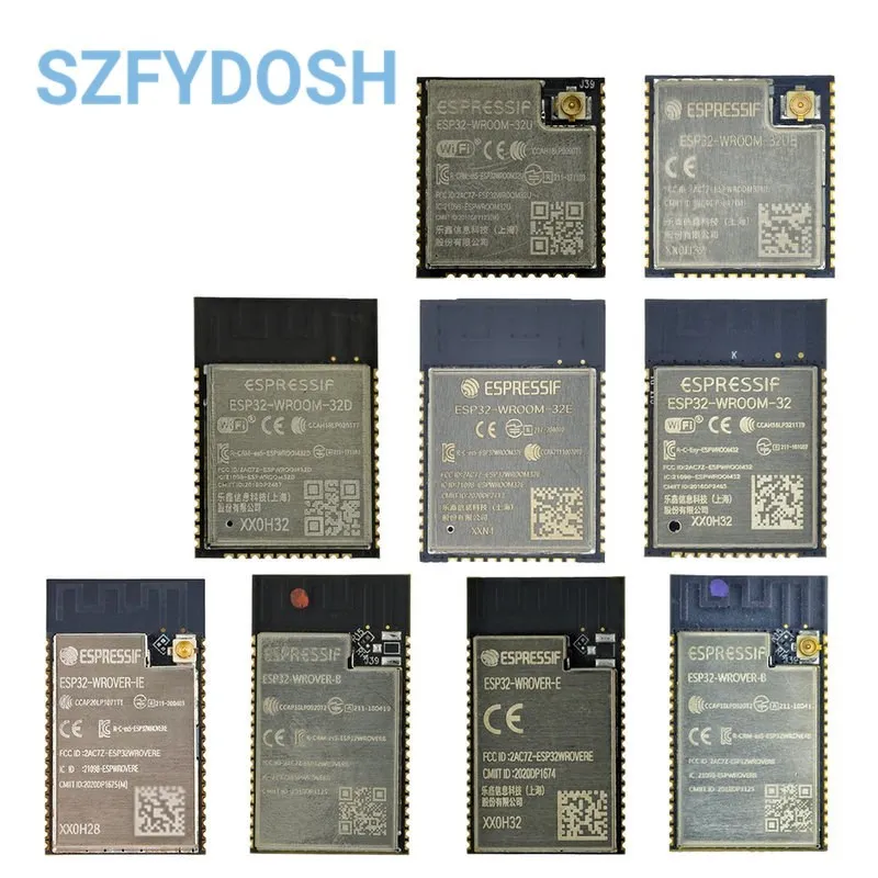 ESP32-WROOM-32D 32U 32E 32UE WROVER-B IB WiFi + Bluetooth-совместимый модуль автоматизации умного дома беспроводной модуль для продукта IOT