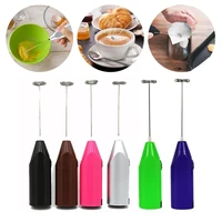 electric milk foamer chocolate milk jugs frother whisk mixer hand for coffee maker cappuccino kitchen accessories