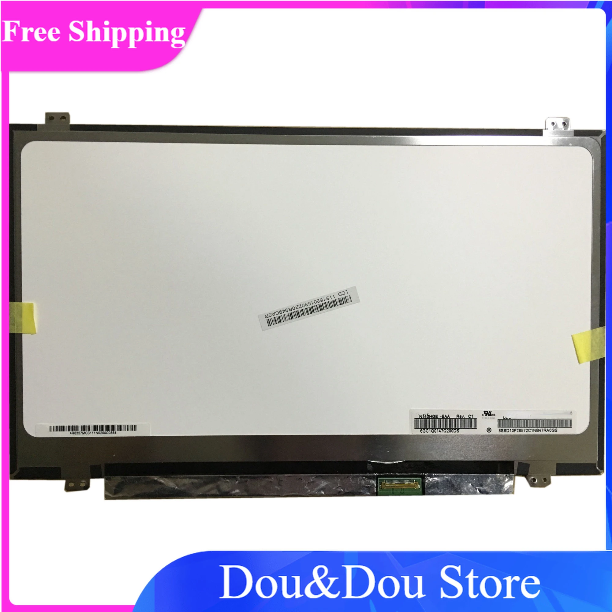 

N140HGE-EAA Rev C1 fit LP140WF1 SPK1 EDP N140HGE-EB1 B140HTN01 N140HGE-EBA