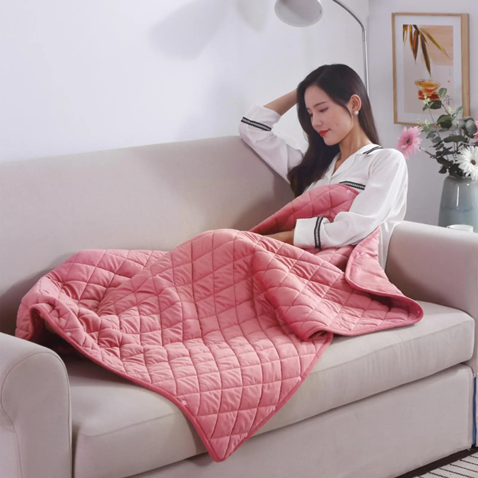 

5v Usb Large Electric Blanket Powered By Power Bank Bed 12v Body Heater Warmer Bed Blanket Bed Warmer Heated Winter Usb Bla Z9o2