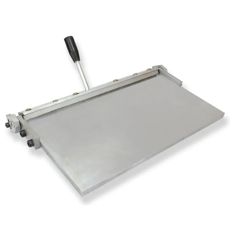 

Stainless Steel Manual Folding Machine Manual Bending Machine Wallet Creasing Machine Leather Gluing Folding Machine12/14 Inch