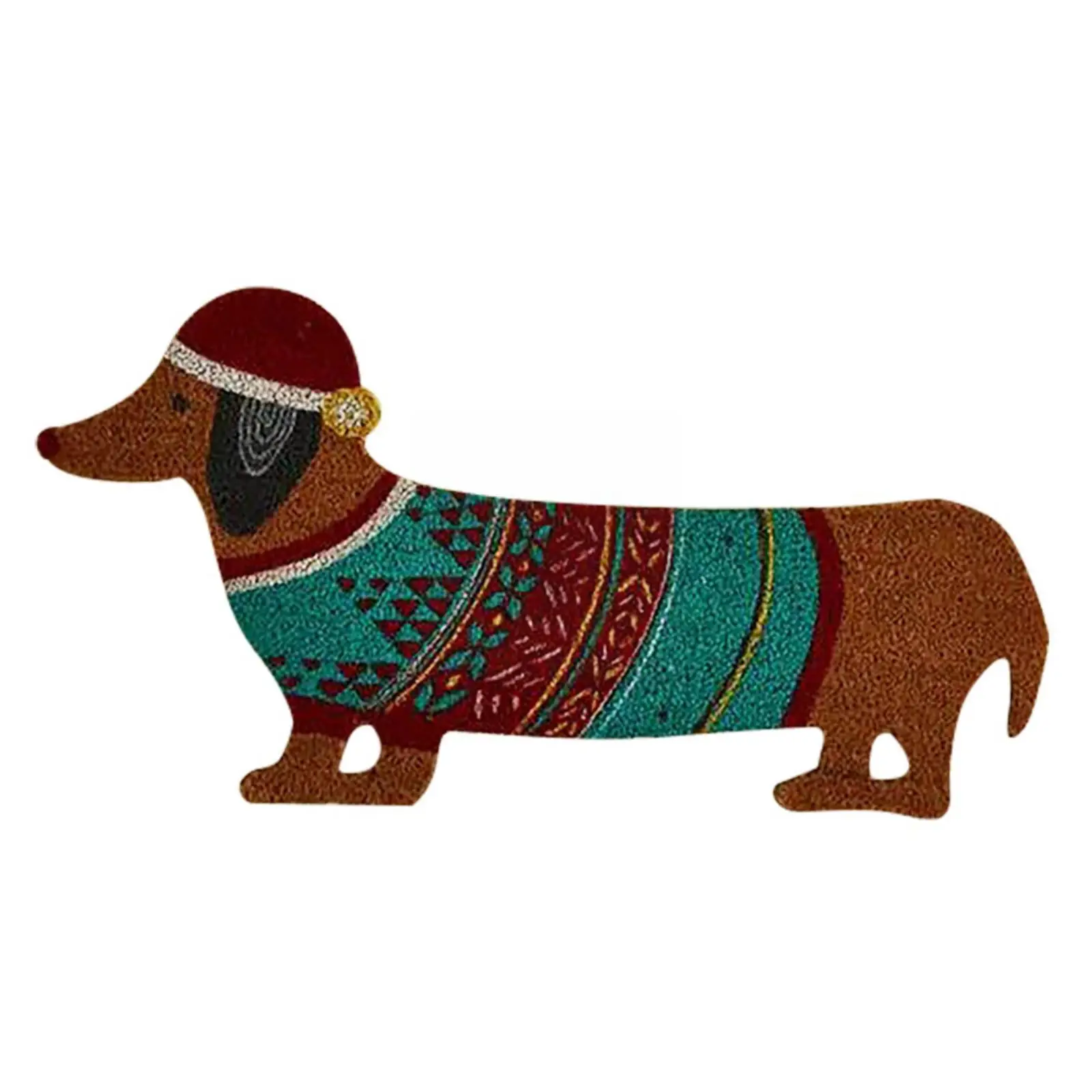 

Funny Cute Puppy Pattern Doormat Entrance Way Welcome Balcony Kitchen Doormat Back Mat Carpet Rughome Decoration Rug E5v7
