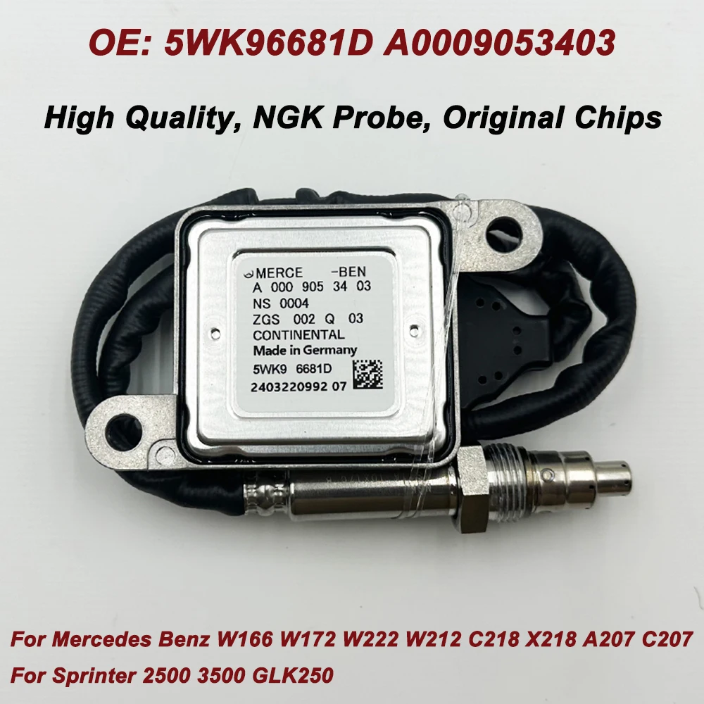 

OE A 0009053403 0009053403 5WK96681D 5WK96681E чипы для датчика NGK Probe NOx для Mercedes Benz W166 W212 W222