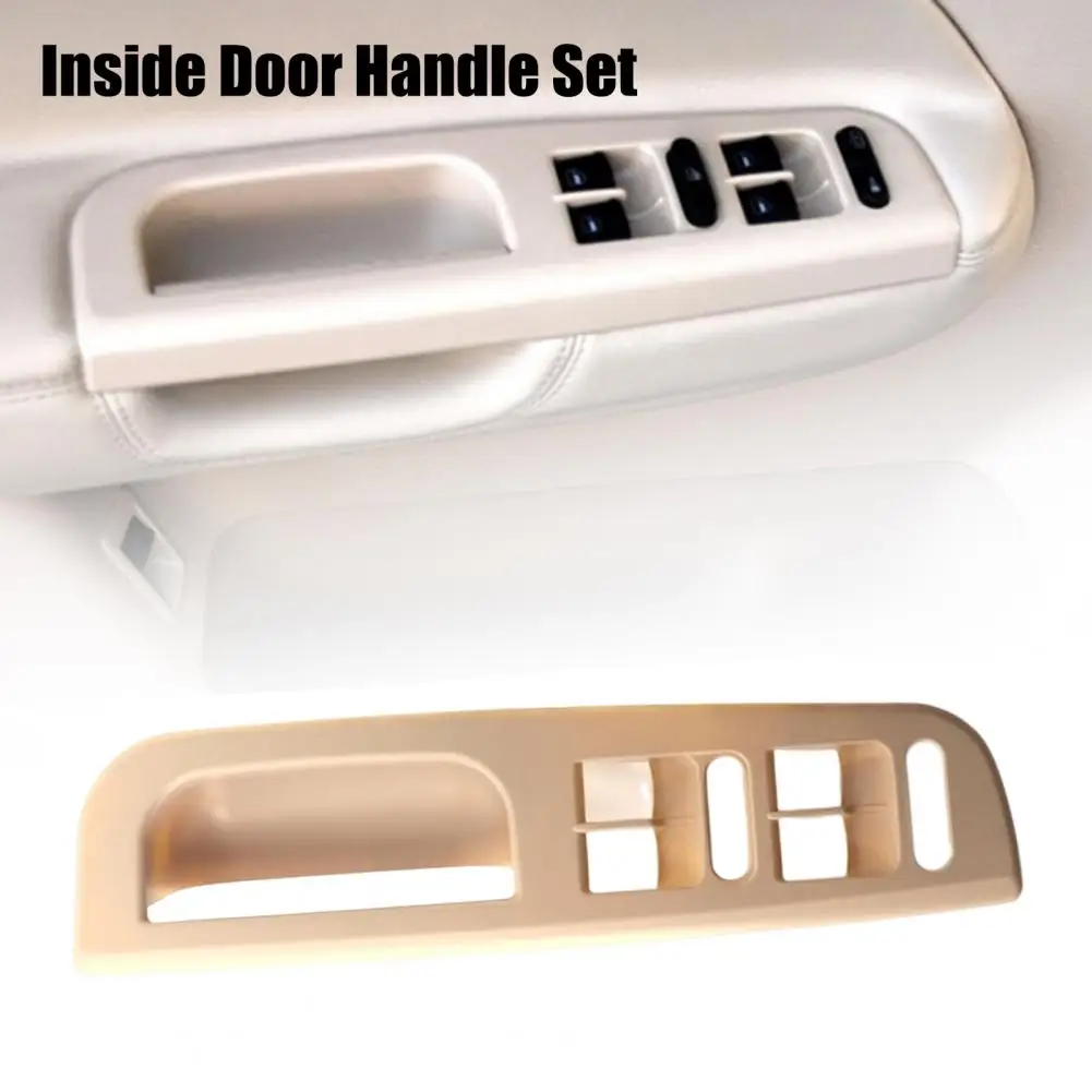 

5Pcs Inner Door Handle Impact-resistant Replacement Anti-slip Car Interior Door Pull Handle for Jetta/Bora/ Golf 4 MK4 2002-2007