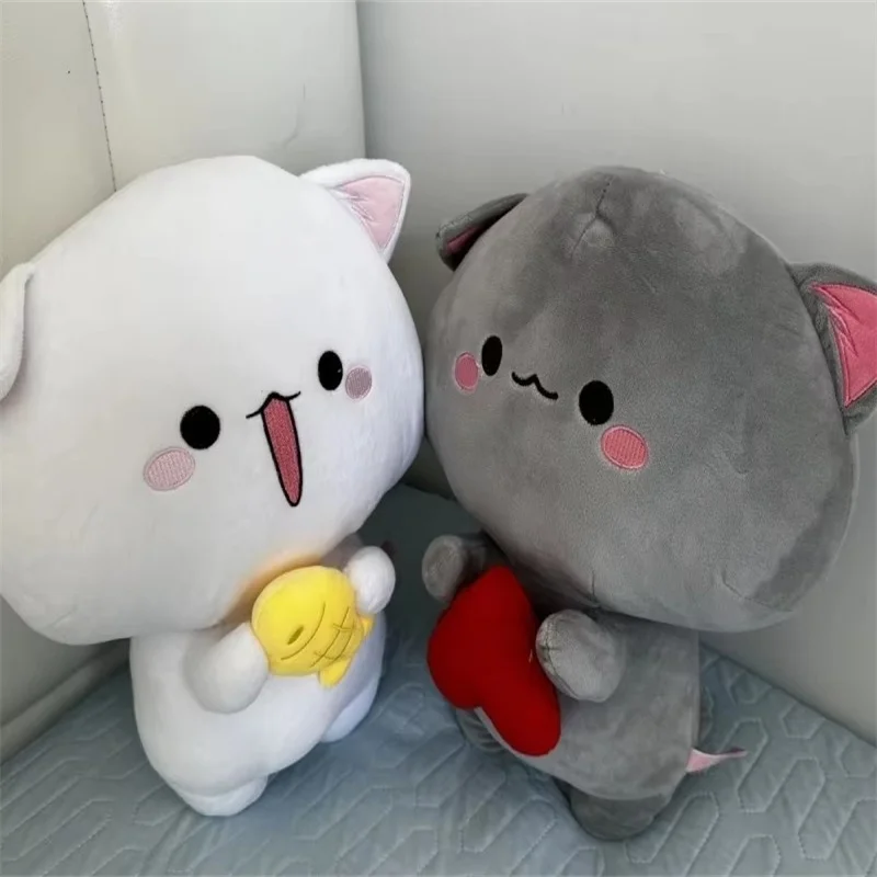 Симпатичная плюшевая кукла милая милао 35 см для пары кошек мягкая подушка