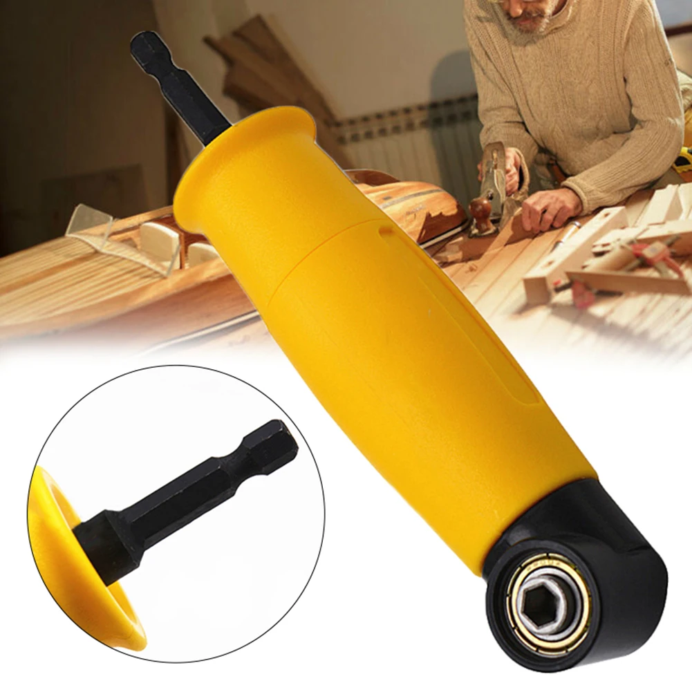 

Driver Drill Bit 90° Chrome Vanadium Steel Drilling Electric Drill Extension Hex Holder Right Angle Screwdriver