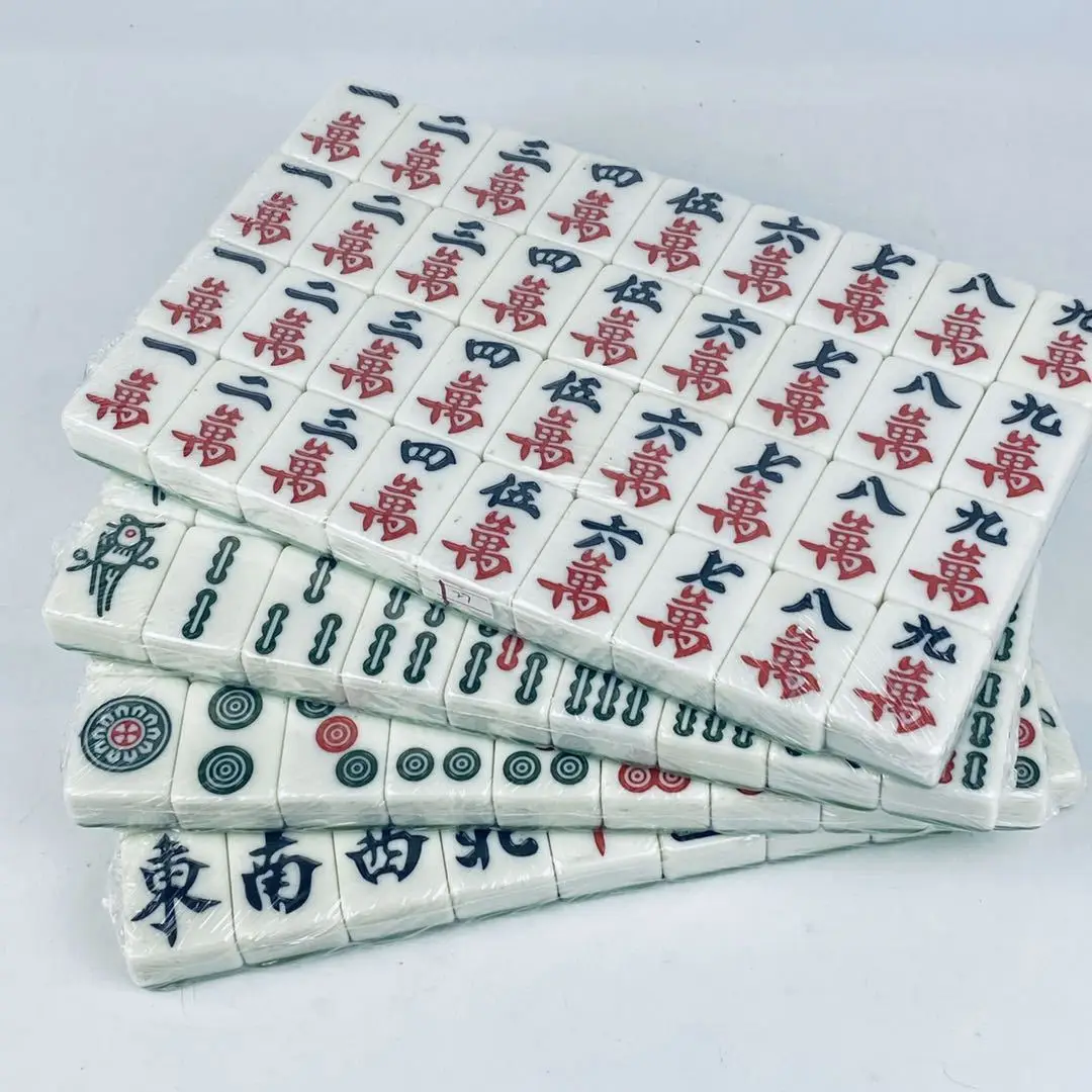 Маджонг портативный домашний для путешествий маджонг деликатный 42 44 46