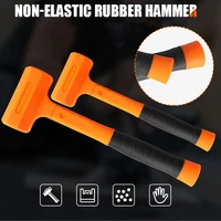 non elastic rubber sledge hammer shockproof percussion tpr handle octagonal against skid elastic shatter proof tool hammer