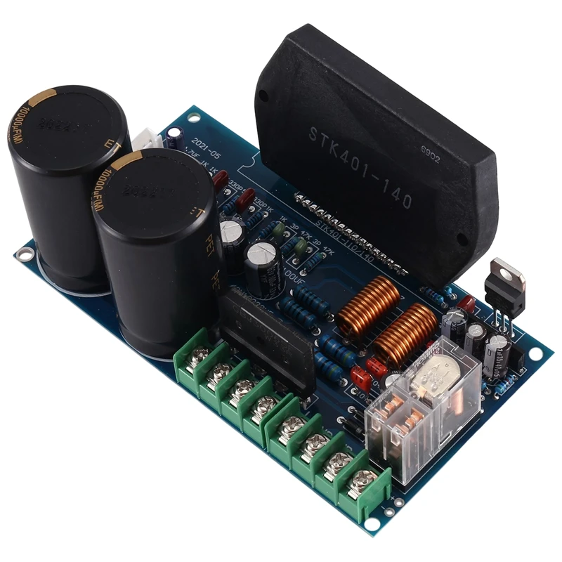 

STK401-140 Thick Film Music Power Amplifier Board High Power 120W+120W Component With UPC1237 Speaker Protection