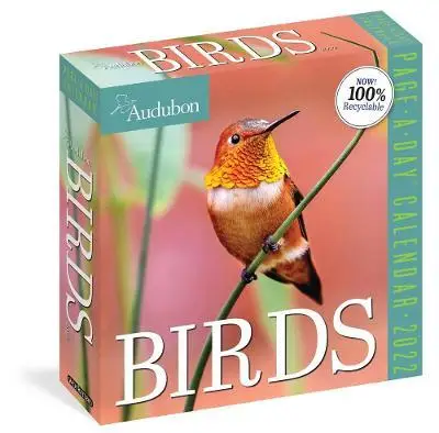 

Страница с птицами Audubon-календарь на день 2022