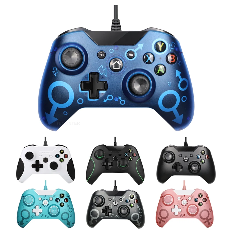 

USB Wired Controller Controle For Microsoft Xbox One Gamepad Controller For Xbox One For Windows PC Win7/8/10 Joystick Games