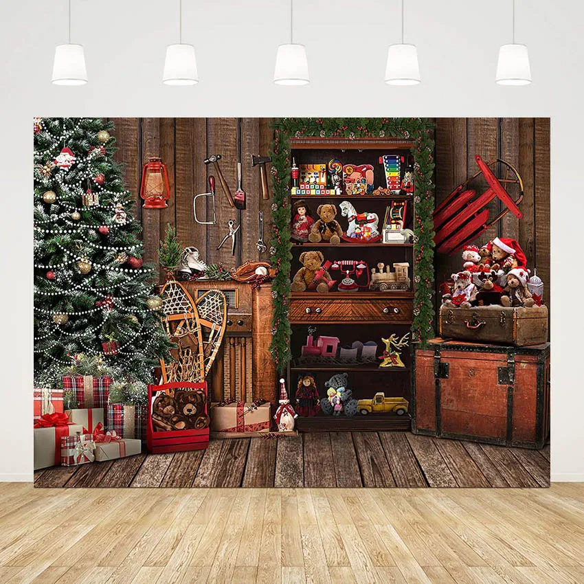 

Фотофон Mehofond Рождественская елка подарок буфет фотосессия игрушка медведем детская семейная ПОРТРЕТНАЯ ФОТОГРАФИЯ фоны для фотостудии