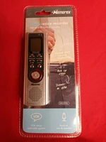 memorex digital voice recorder with user guide mb2059b 28 hours of recording