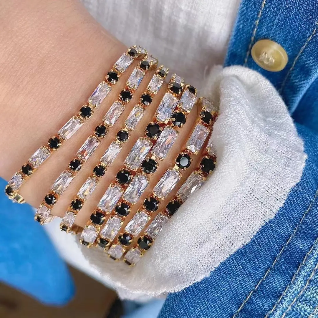 

5 шт., золотистые и Серебристые браслеты-цепочки для женщин