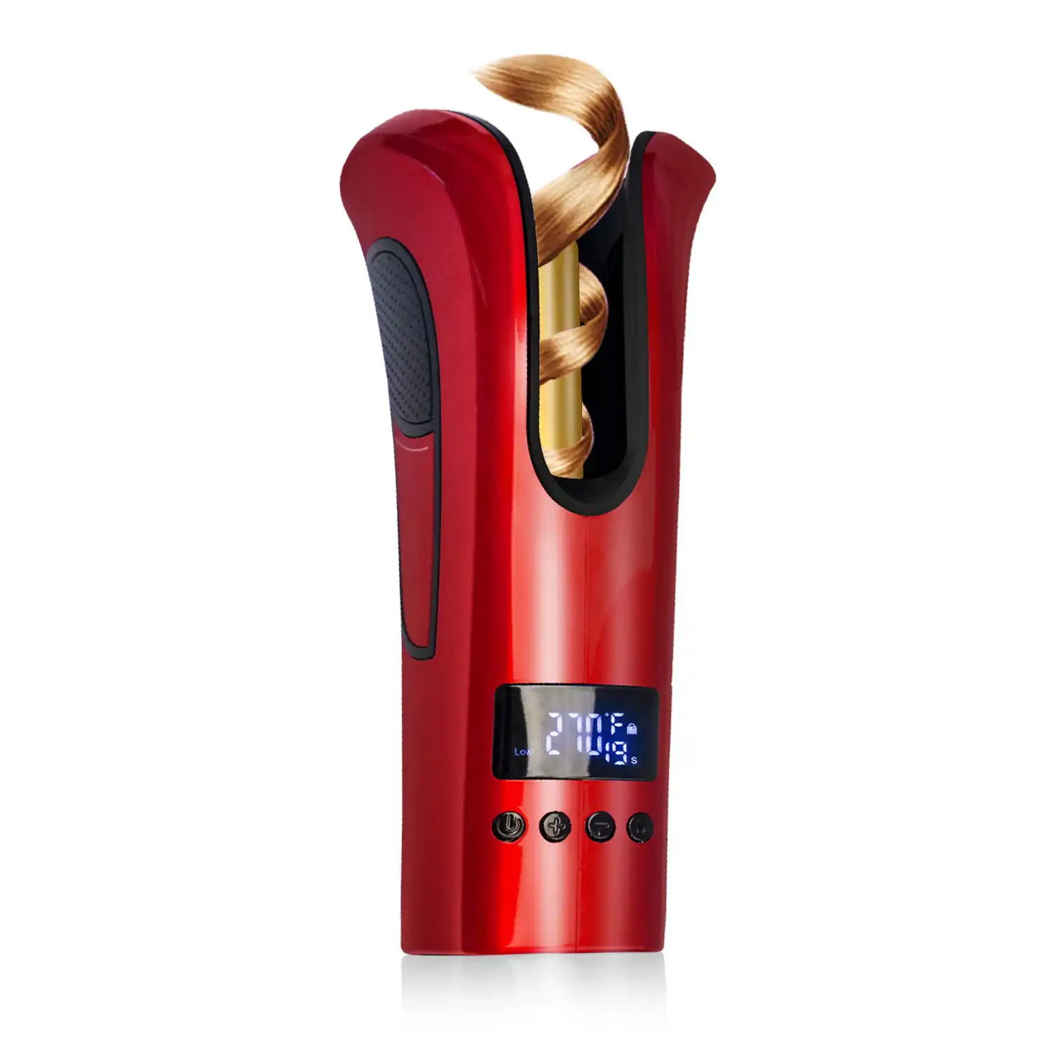 

”" Automatic Hair Curler Spin Curl 1" Chi Spin and Curl Ceramic Rotating Curler Temperature Time Spiral 360° Rotating Spin an