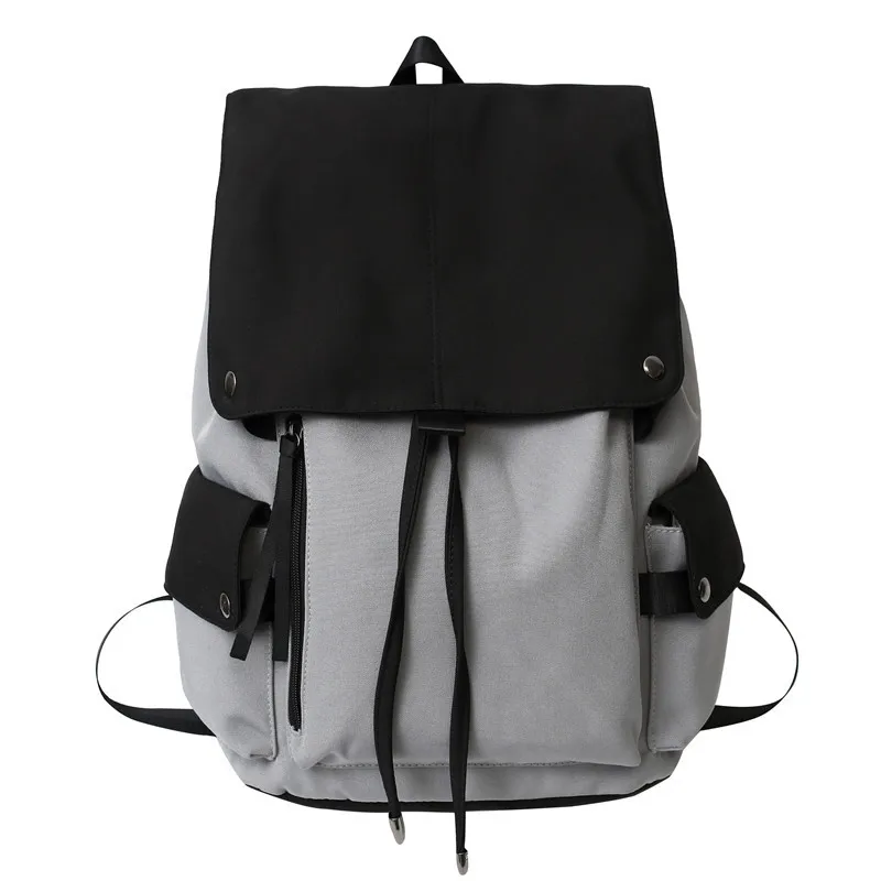 2022 Fashion Cool Teenagers Schoolbag Casual Large Men Book bag 4 Colors Big Women school backpack Simple Trend girl back pack