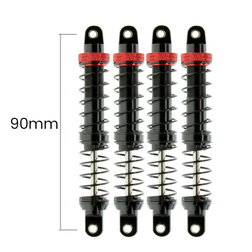4 шт. масляный регулируемый пружинный демпфер для 1/10 D90 SCX10 TRX4 RC автомобиля