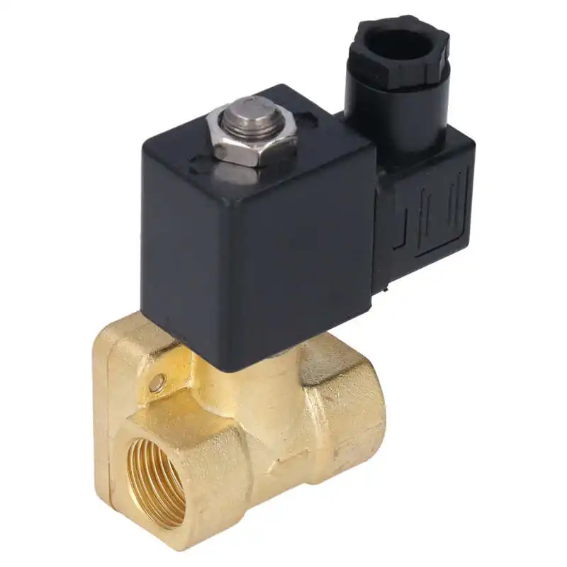 

Solenoid Valve G1/2in Electric Solenoid Valve Normally Closed 2 Position 2 Way Diaphragm High Pressure Valve
