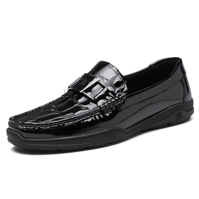 

Shoes Men Classic Genuine Leather Loafers Mens Slip-On Driving Shoes Men Casual Shoes Moccasins Office Shoes