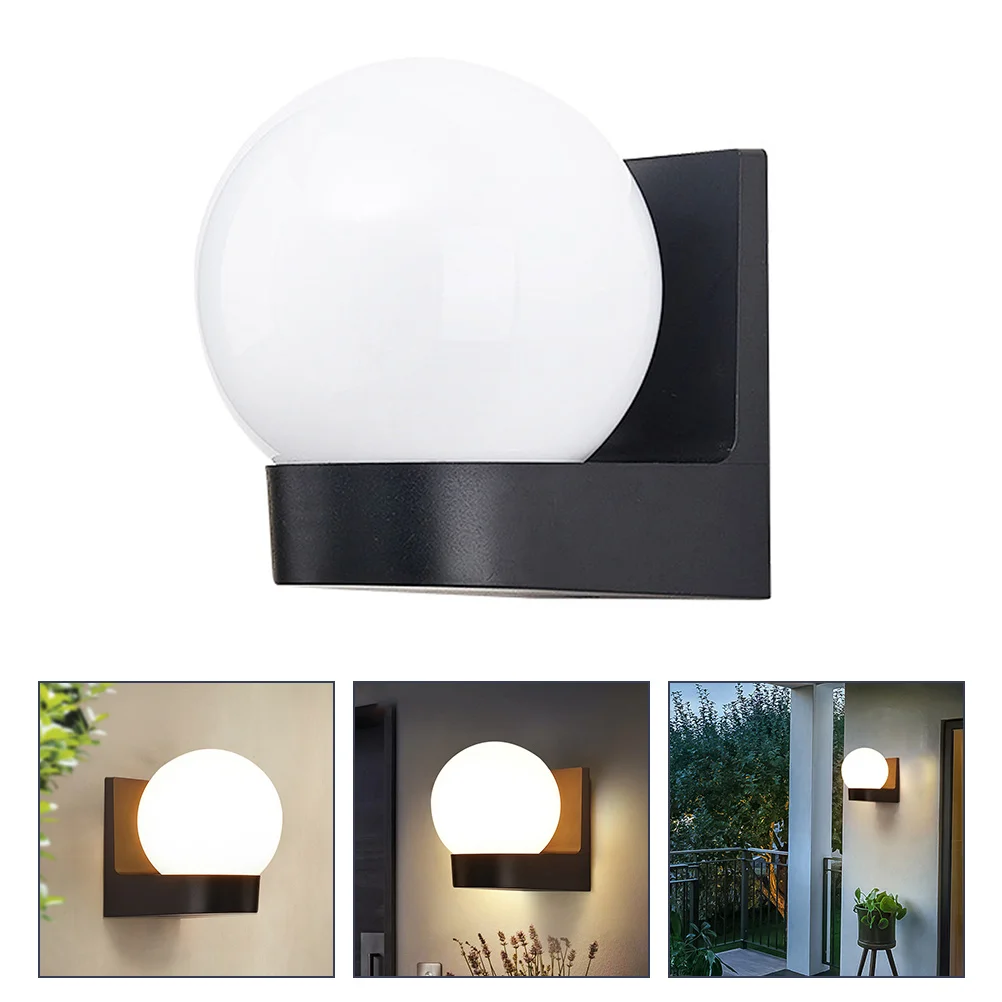 

1pc Outdoor Garden Wall Light LED Yard Decorative Light Exterior Porch Lamp