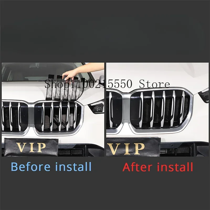Сетка от насекомых для BMW X1 U11 M Sport version 2023 2024 Пыленепроницаемая передняя решетка