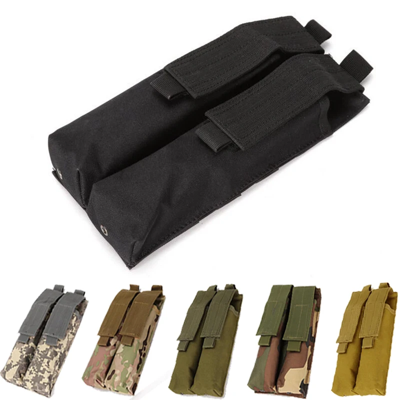 

Tactical Bag Airsoft Molle Double P90/UMP Military Magazine Pouch Mag Carrier Holder Gun Case Accessory For Hunting Shooting