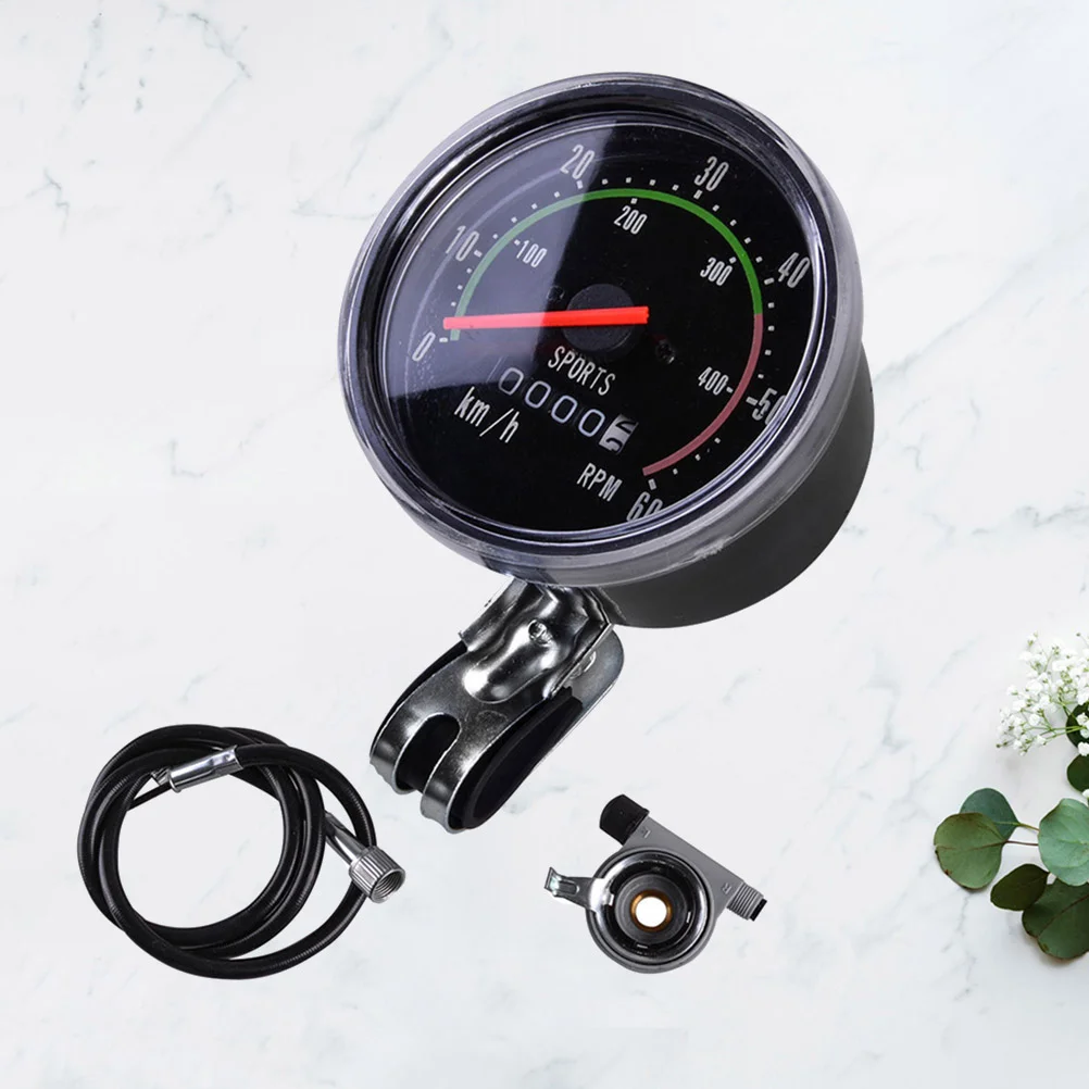 

1 шт., Универсальный Круглый механический Спидометр из алюминиевого сплава
