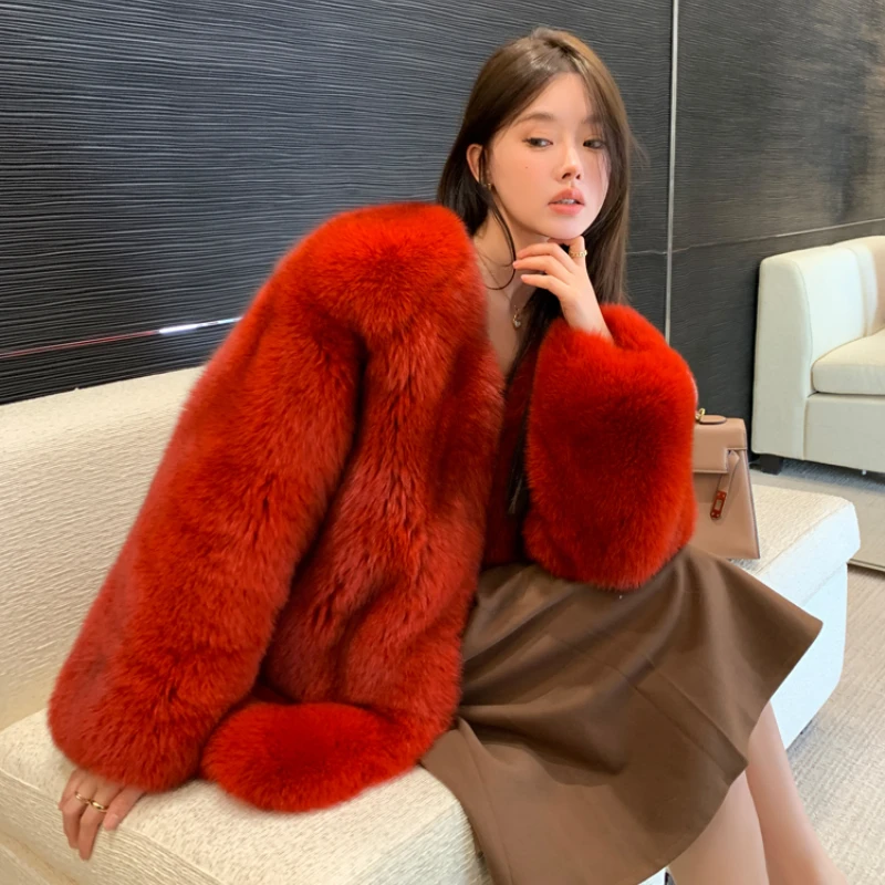 Рисунок 3 - Женская винтажная куртка из натурального Лисьего меха