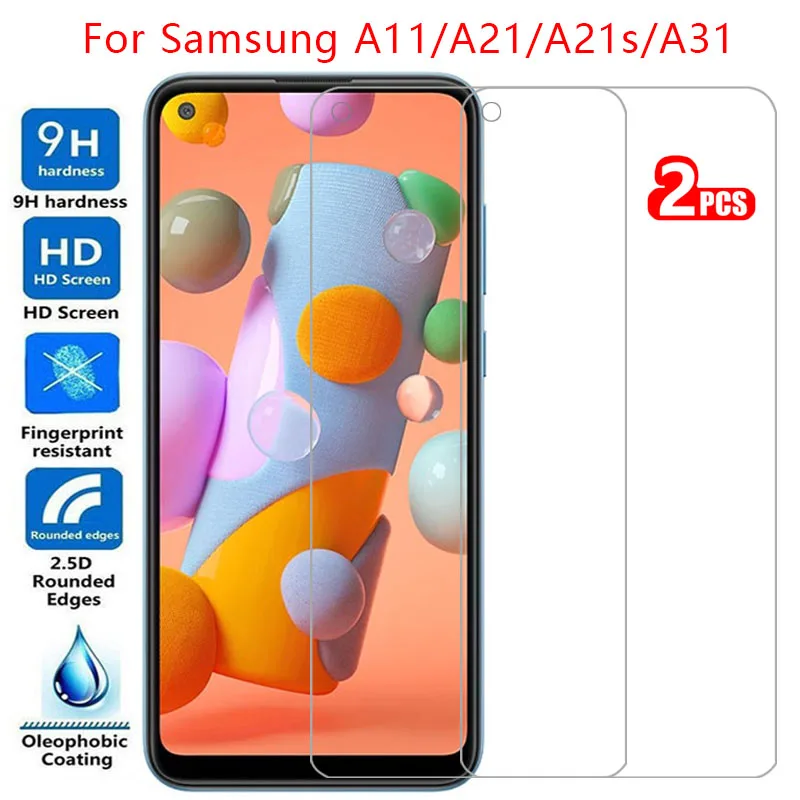 

protective tempered glass for samsung a31 a21s a21 a11 screen protector on galaxy a 31 21s 21 s 11 31a 11a film samsun galaxi 9h