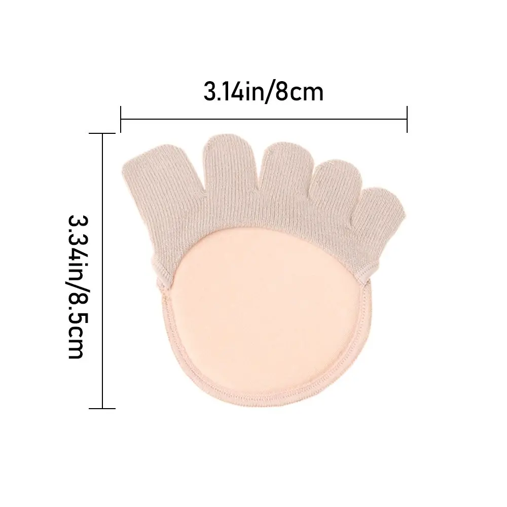 1 пара силиконовые носки на высоких каблуках