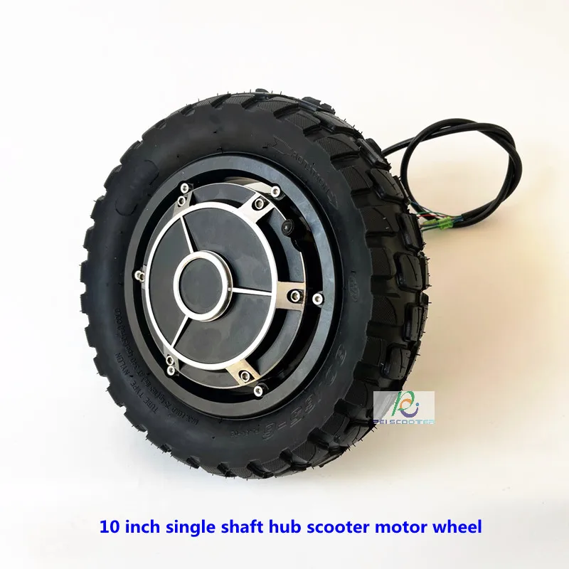 

10 inch Tyre Single Axle Brushless Scooter Hub Motor Wheel Has Hall Sensor phub-10sa