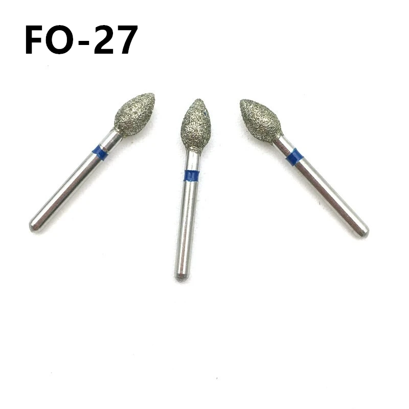 10 шт./корт. FG 1 6 мм зубные алмазные боры высокоскоростной Бур для отбеливания