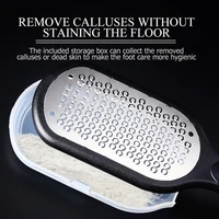 colossal foot scrubber foot file rasp callus remover stainless steel grater foot care pedicure tools