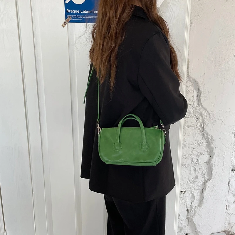 Women's small handbag messenger phone bag Fashion Crossbody Bag Lightweight PU Mini Tote Summer Travel Bag for Female