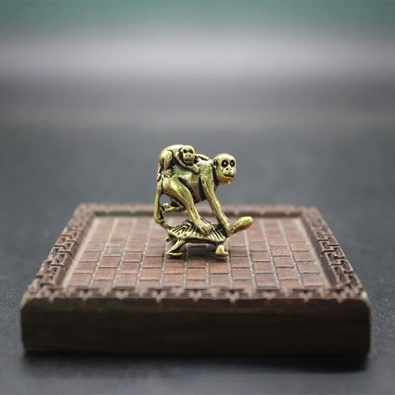 

Home Decor Decorations Brass Ornaments Generation To Generation Monkey Lucky Monkey Desk Ornaments Creative Gifts