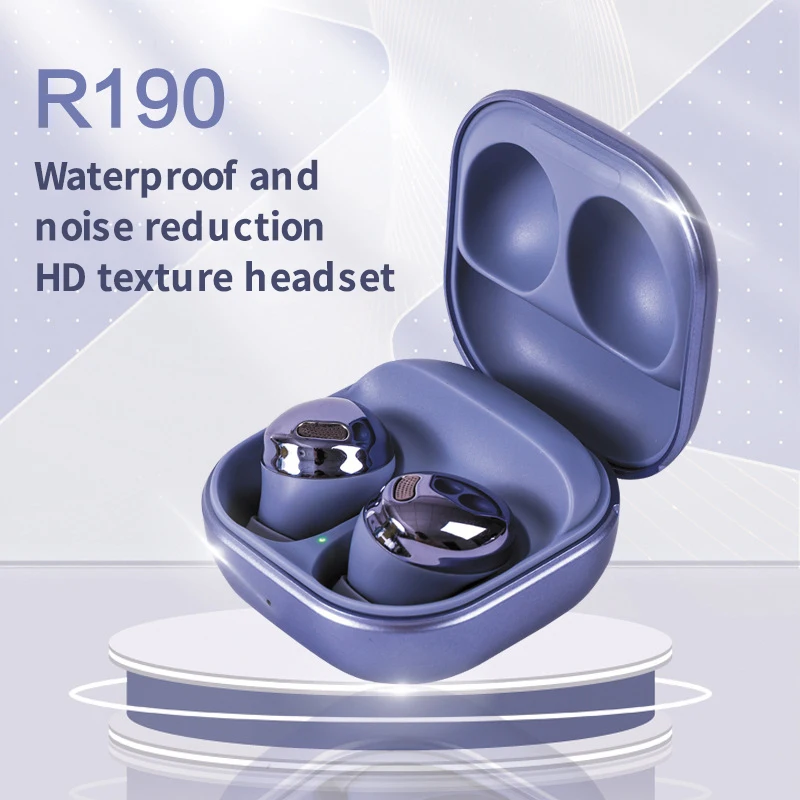 

New r190 Buds Pro TWS Lotus Earphone Bluetooth Headphone For iPhone Samsung Buds Pro Budspro With Wireless Charging Box