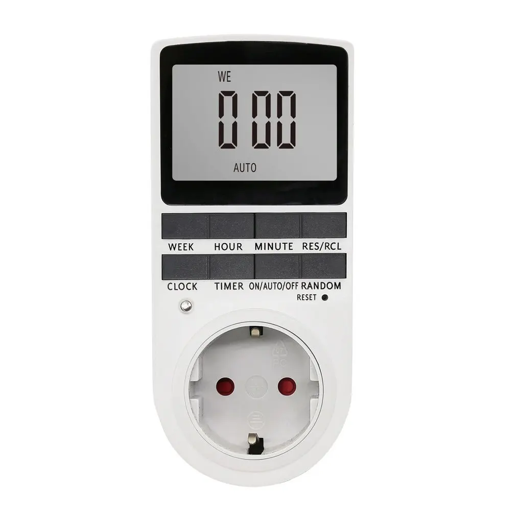 

Socket Large Screen Timing Switch Electronic Timer Digital Multi-function Timers Kitchen Indoor Sockets